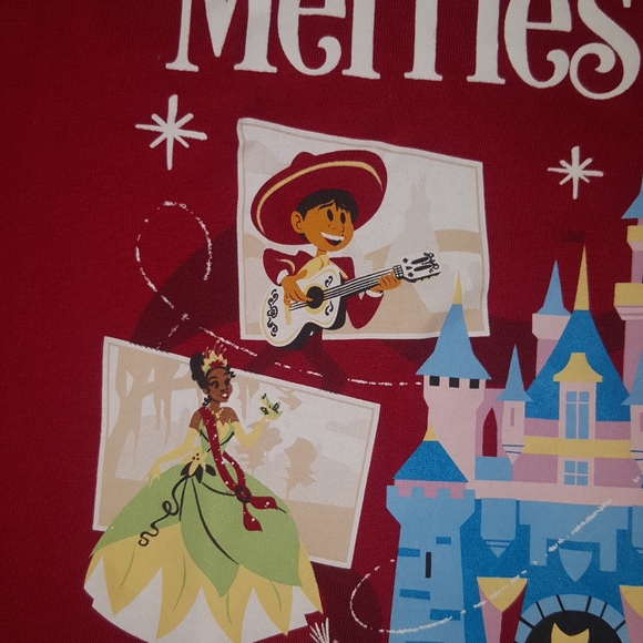 2021 Disney Merriest nights  cotyon long sleeve shirt - Picture 4 of 10